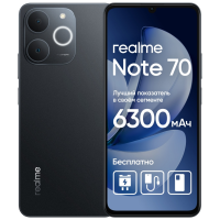 Realme Note 70 4 ГБ/128 ГБ черный