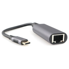 Переходник Cablexpert USB Type-C - RJ-45 0.24 м A-USB3C-LAN-01