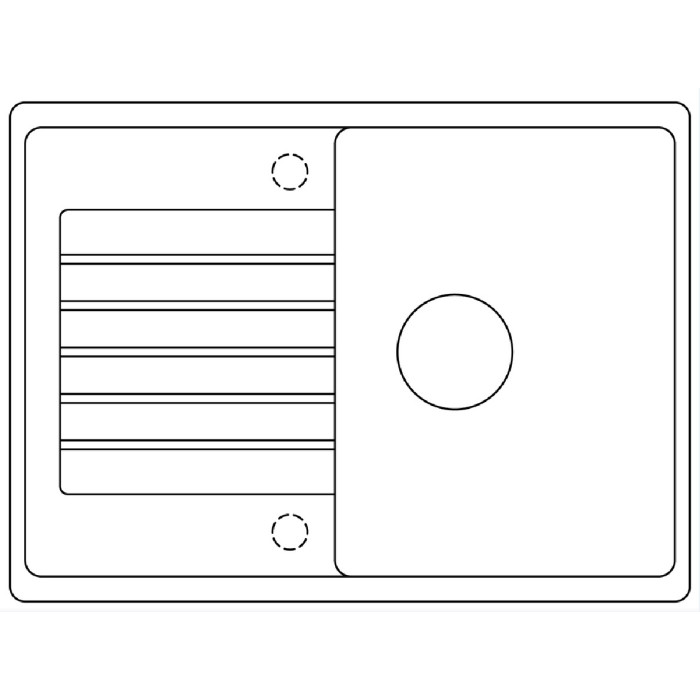 Кухонная мойка BLANCO Zia 45 S Compact белый (524725)