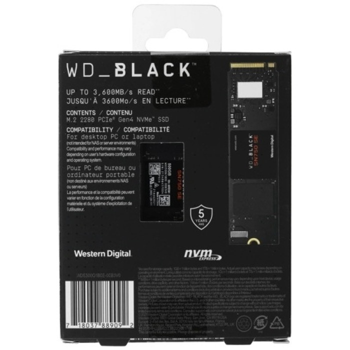 SSD Western Digital WDS500G1B0E 500 ГБ