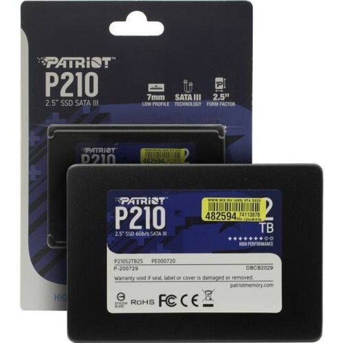 SSD Patriot P210S2TB25 2000 ГБ