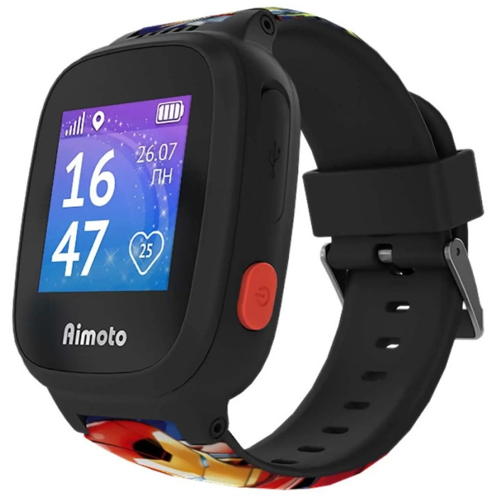 Aimoto Marvel Kid Mini Супергерои черный-черный