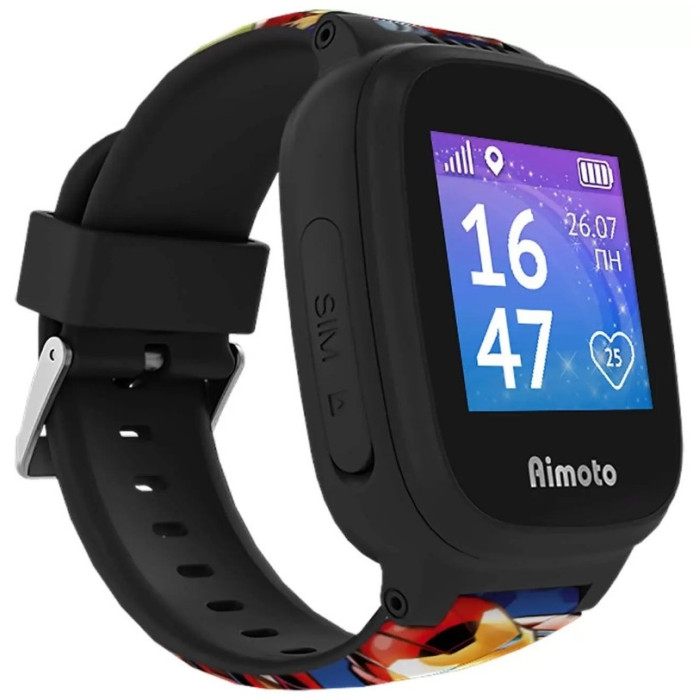 Aimoto Marvel Kid Mini Супергерои черный-черный