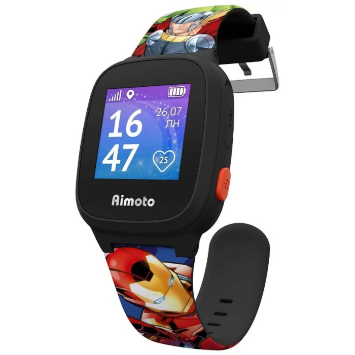 Aimoto Marvel Kid Mini Супергерои черный-черный