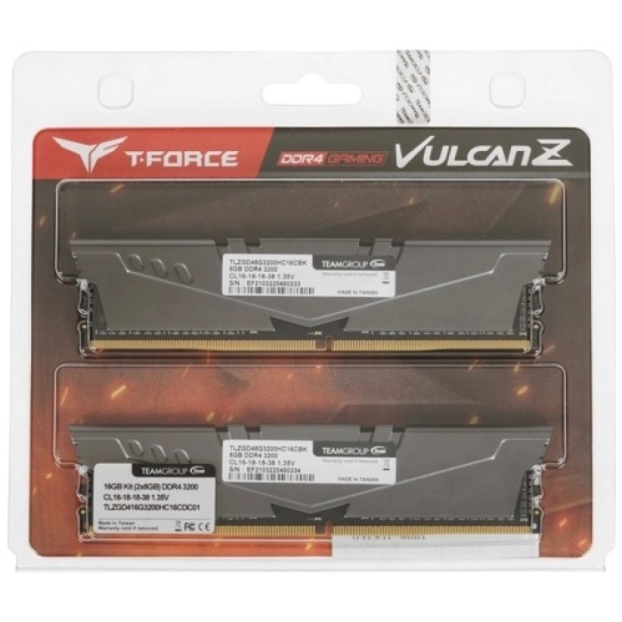 Team Group T-Force Vulkan Z TLZGD416G3200HC16CDC01 16 Гб
