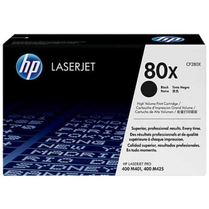 HP 80x CF280XC черный