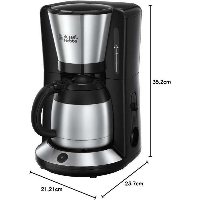 Кофеварка Russell Hobbs 24020-56 мультиколор, черный