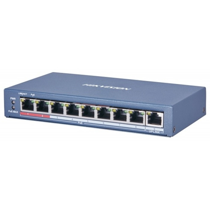 Коммутатор Hikvision DS-3E0109P-E(C)