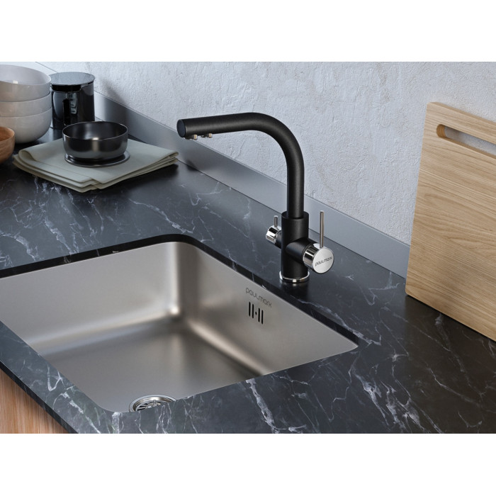 Смеситель для кухни (мойки) Paulmark Es213011-418, однозахватный