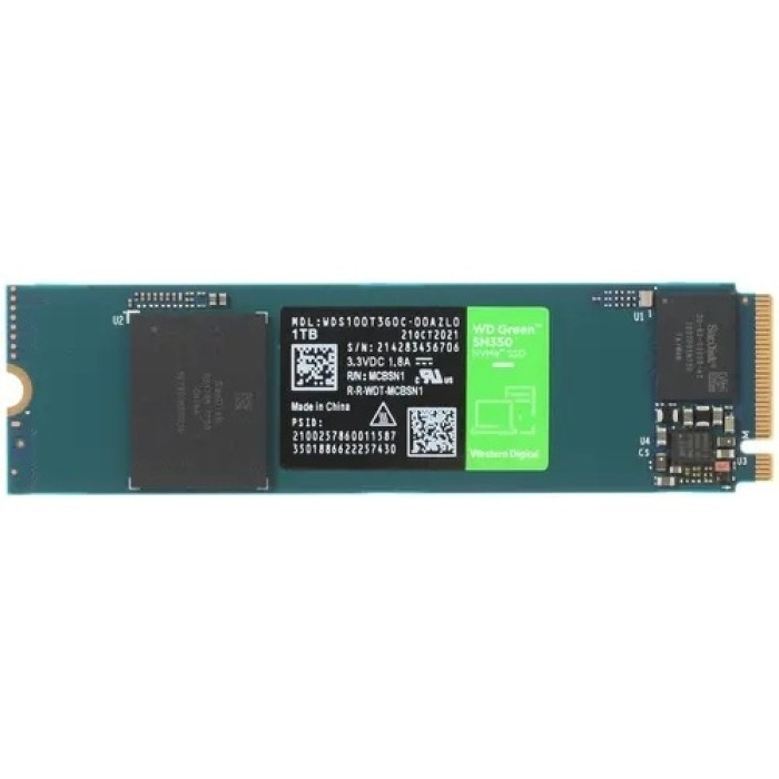 SSD Western Digital WDS100T3G0C 1000 ГБ