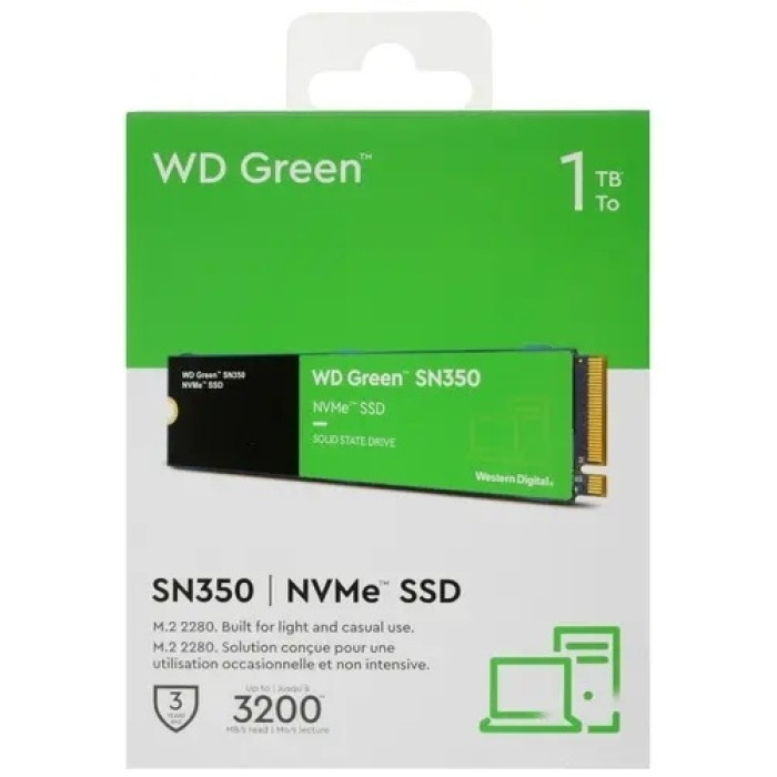 SSD Western Digital WDS100T3G0C 1000 ГБ