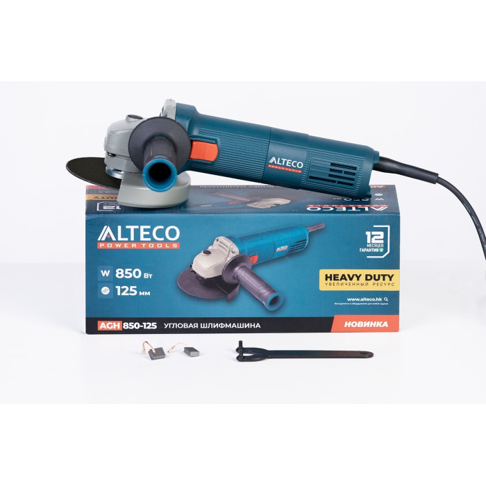 Шлифмашина угловая ALTECO Heavy Duty AGH 850-125 40939