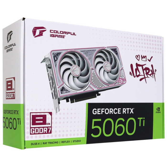 Colorful iGame RTX 5060 Ti Ultra W DUO OC 8GB-V 8 Гб