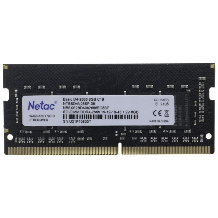 Netac Basic NTBSD4N26SP-08 8 Гб