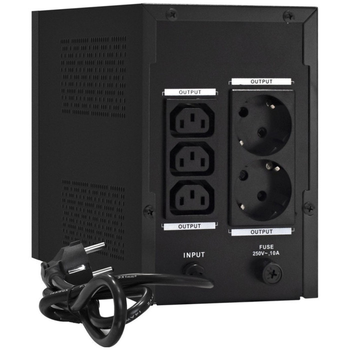 Источник бесперебойного питания ExeGate UNB-1600.LED.AVR.2SH.3C13.USB