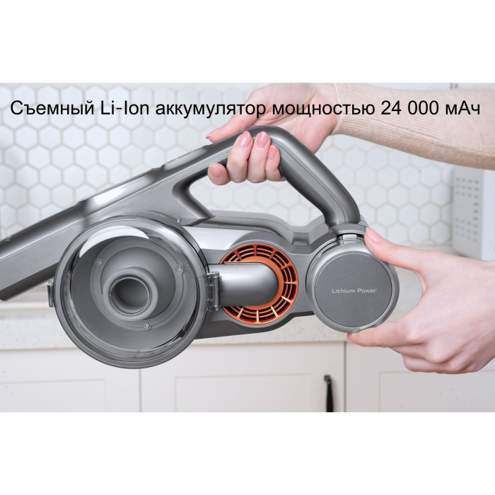 JIMMY H9 Pro серый, золотистый