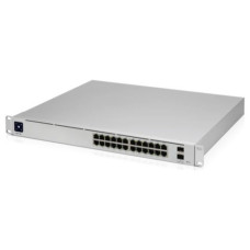 Коммутатор PoE управляемый L3 Ubiquiti USW-Pro-24-POE-EU