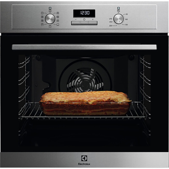 Electrolux EOF 3H70 X черный, серебристый