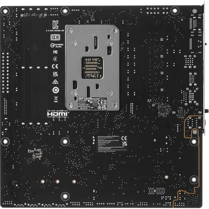 ASUS Main Desktop AMD Socket AM5 AMD B850 Chipset 4 x DIMM slots, max. 256GB 2 x DisplayPort 1 x HDMI port 1 x Wi-Fi module 3 x M.2 slots 4 x SATA mATX Form Factor<br>