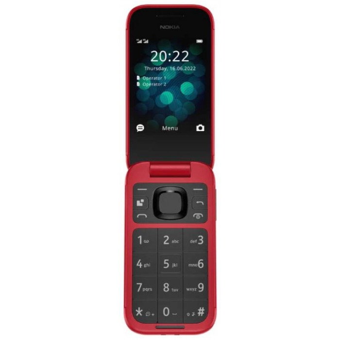 Мобильный телефон NOKIA 2660 TA-1469 DS Red<br>80306