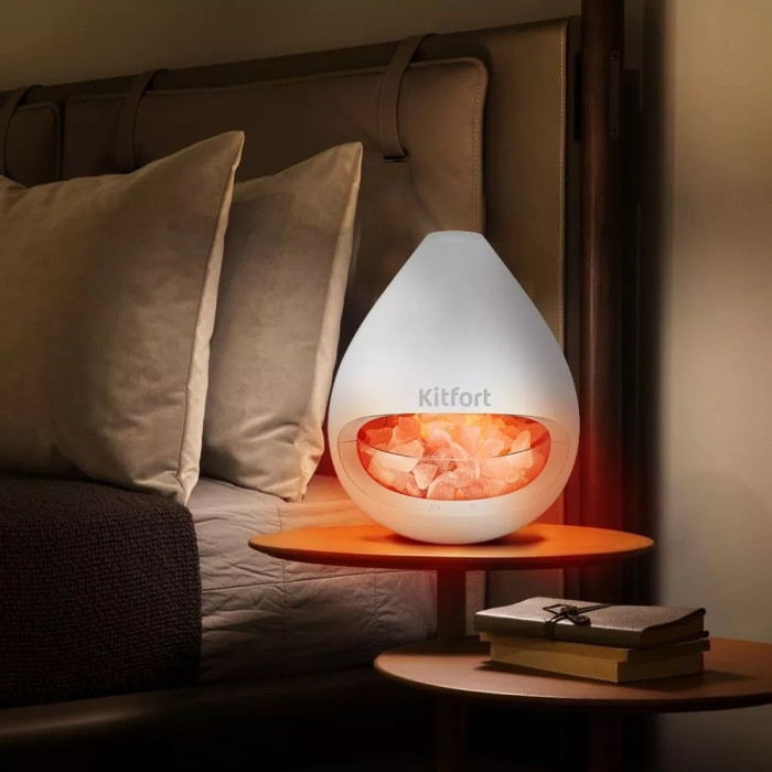 Kitfort солевая лампа KT-2844, пластик