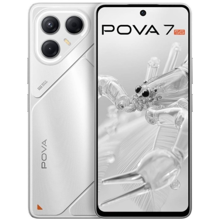 TECNO POVA 7 5G 8 ГБ/128 ГБ серебристый
