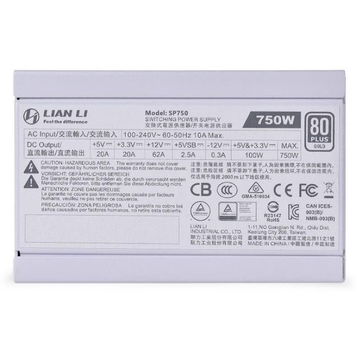 LIAN LI SP750 G89.SP750W.00EU 750 Вт