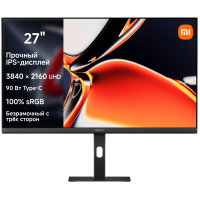 27" Xiaomi 4K Monitor A27Ui черный