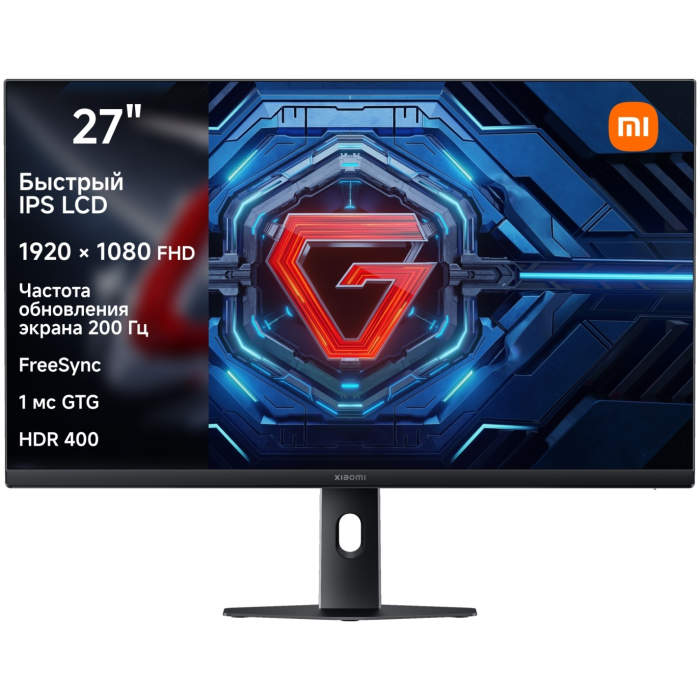 27" Xiaomi Gaming Monitor G27i 2026 P27FDA-RGGL черный