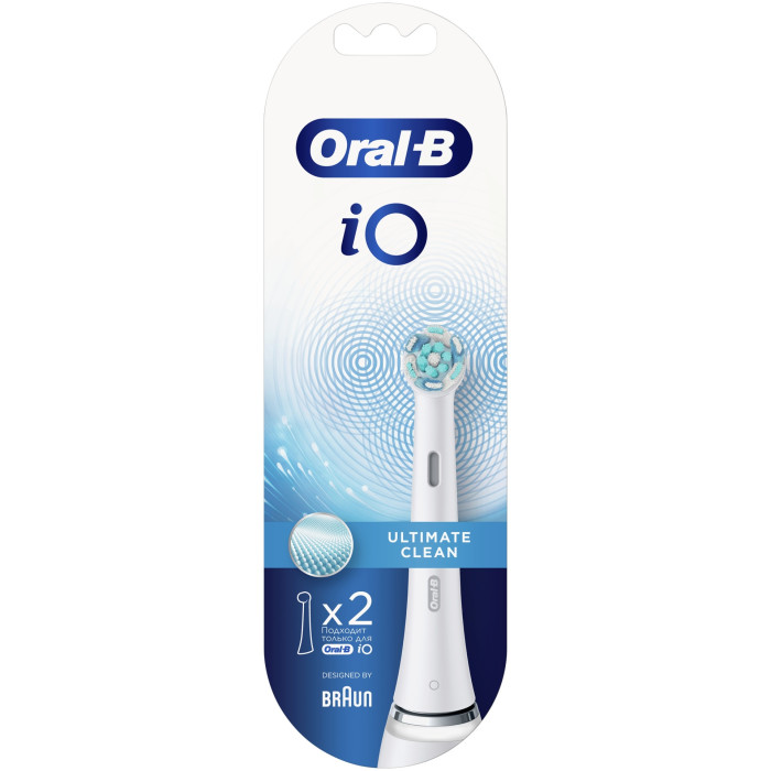 Oral-B iO Ultimate Clean White стандартная 2 шт