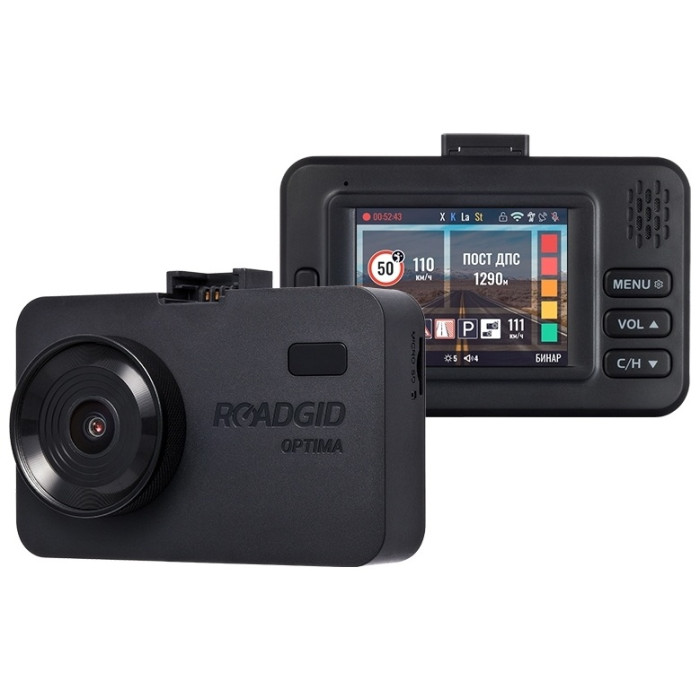 Видеорегистратор Roadgid Optima GT черный
