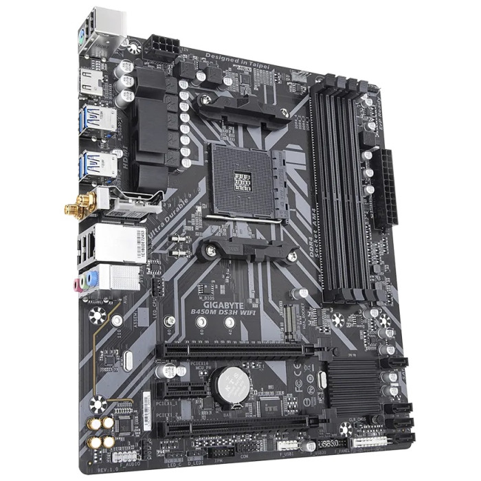 GIGABYTE B450M DS3H WIFI