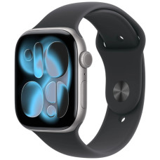 Apple Series 11 M/L 46 мм серый-черный