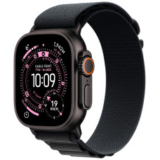 Смарт часы Apple / Watch Ultra 3GPS + Cellular49mmBlack Titanium Case with Black Alpine Loop - Large