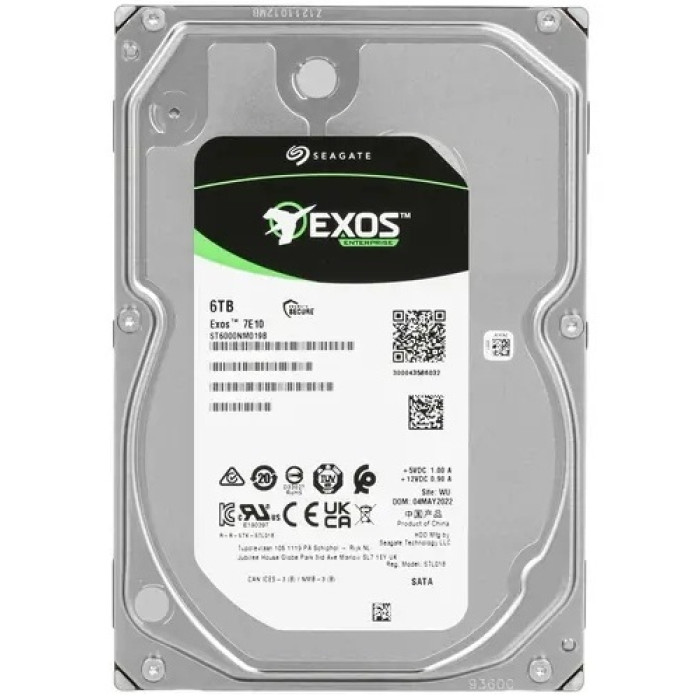 HDD Seagate Exos 7E10 ST6000NM019B 6000 ГБ