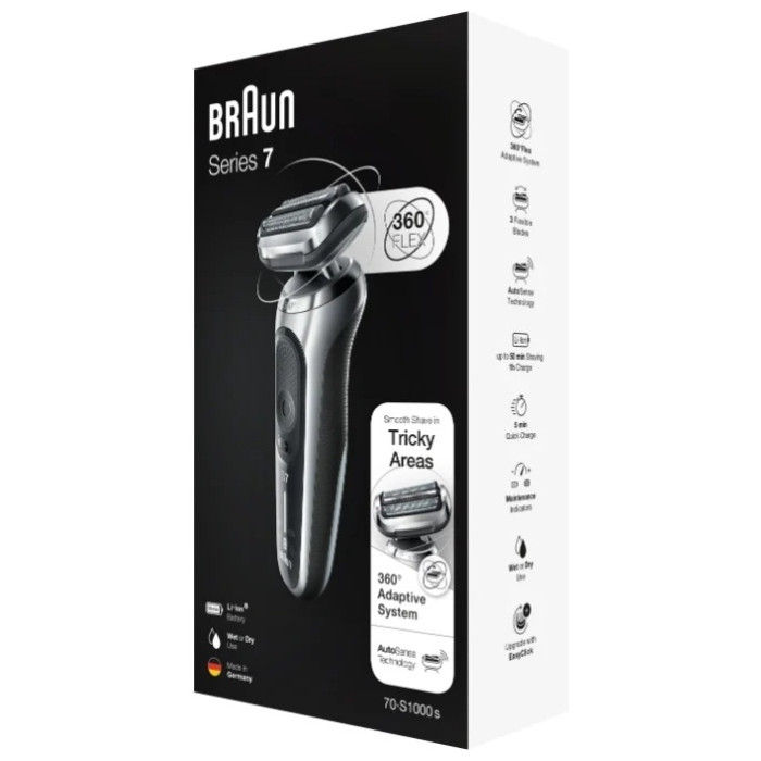Braun Series 7 70-S1000s сеточная от аккумулятора