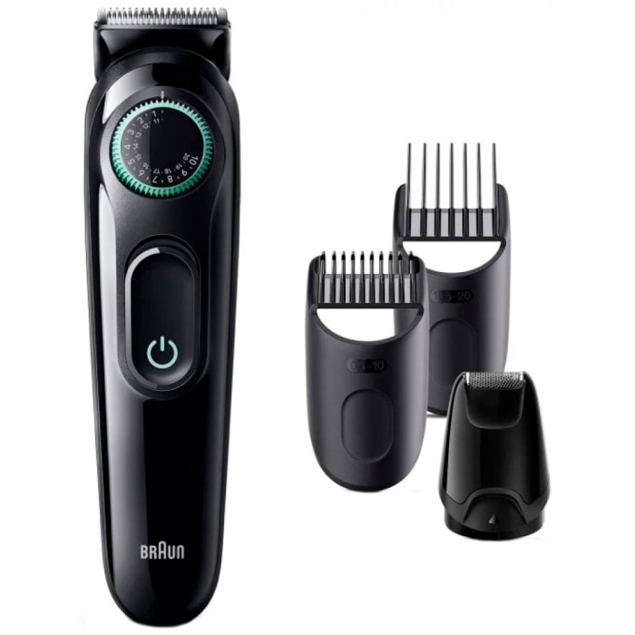 Braun триммер для бороды и усов BT3421 BLK