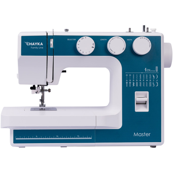 CHAYKA MASTER белый, бирюзовый