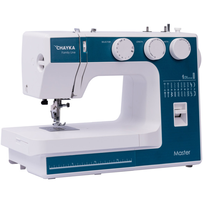 CHAYKA MASTER белый, бирюзовый