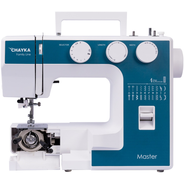 CHAYKA MASTER белый, бирюзовый