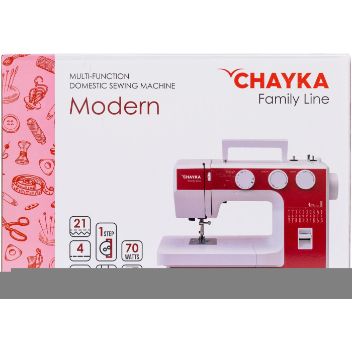CHAYKA MODERN белый, красный