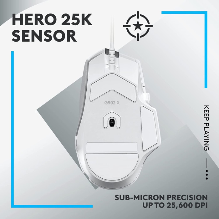 Logitech G502 X белая