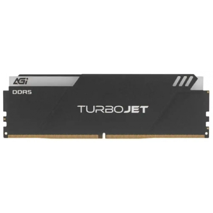 Модуль памяти AGI Turbojet RGB DIMM DDR5, 16Gb 6000MHz, CL30, AGI6APC16UD858-SR, Retail