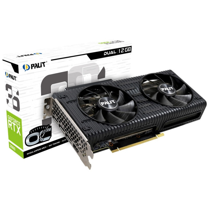 Palit RTX3060 DUAL OC 12G (NE63060T19K9-190AD) 12 ГБ