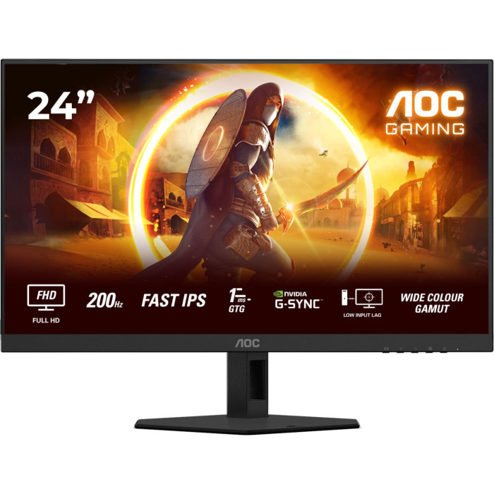 23.8" AOC 24G4HRE/01 черный