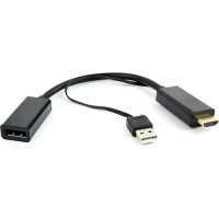 Переходник Cablexpert DisplayPort - HDMI DSC-HDMI-DP 0.15 м