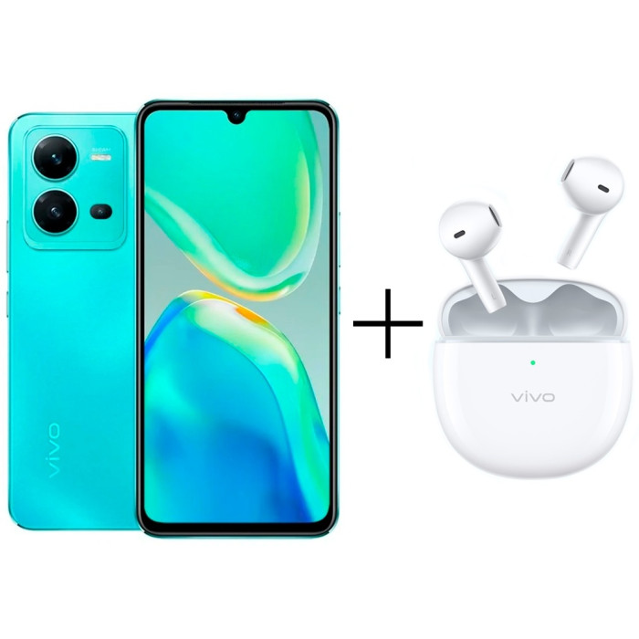 Vivo V25 5G 8 ГБ/256 ГБ голубой + подарок TWS Air