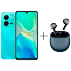 Vivo V25 5G 8 ГБ/256 ГБ голубой + подарок TWS Air