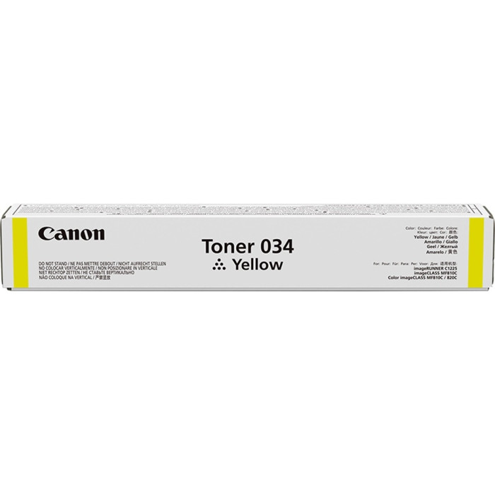 Canon 034 желтый (yellow)