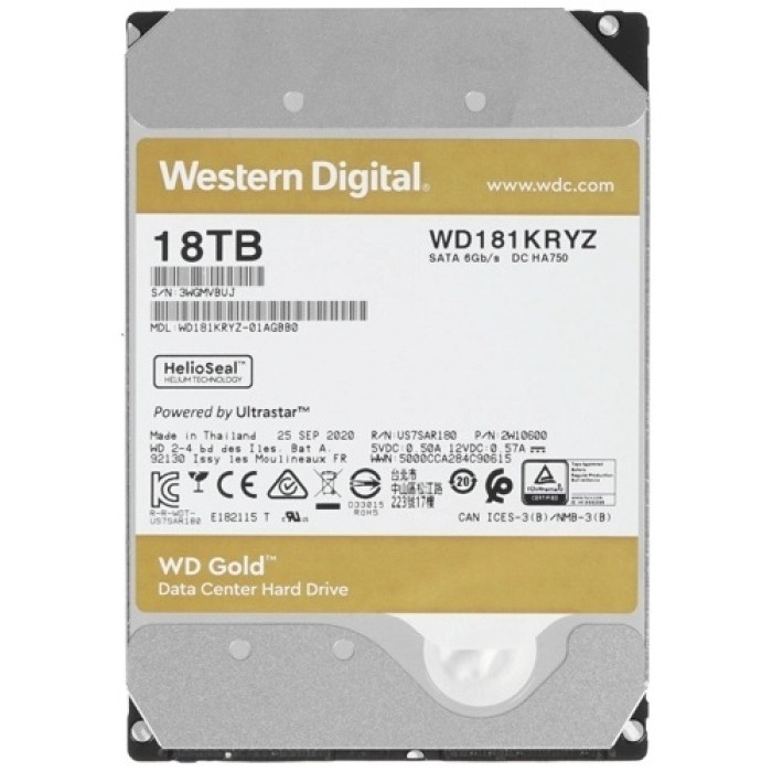 HDD Western Digital WD181KRYZ 18000 ГБ